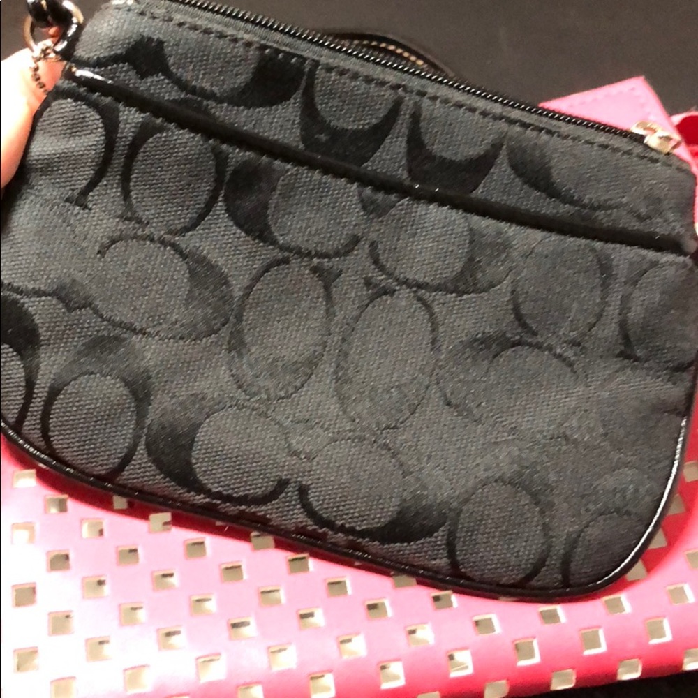 Coach mini pouch black - Picture 2 of 5